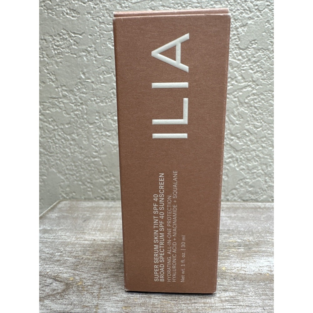 $26 🌙 Ilia Super Serum Skin Tint SPF 40 Sunscreen ST2 Tulum Exp08/28 NEW